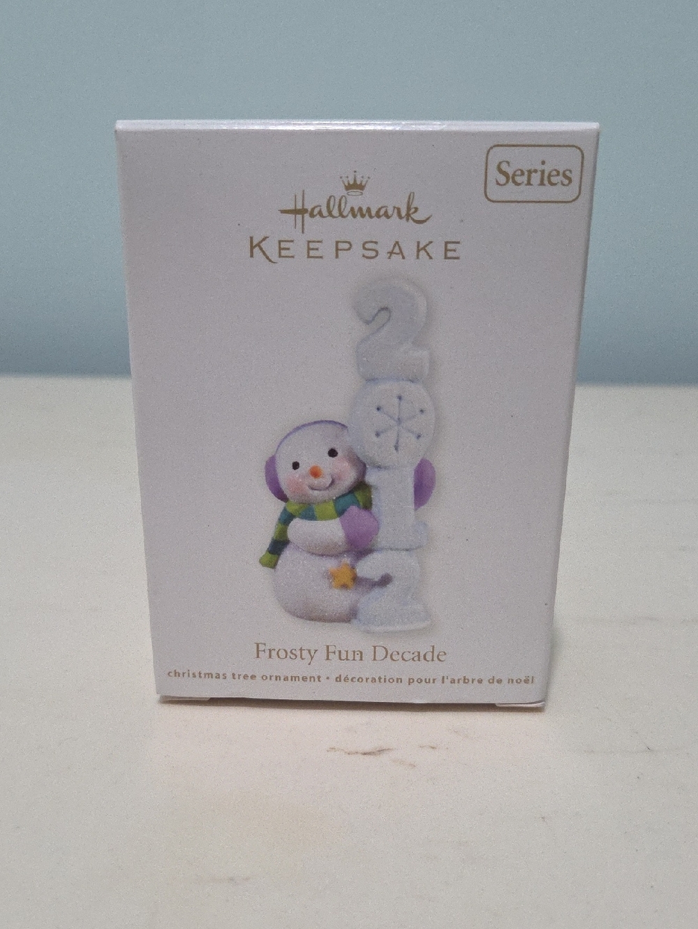Hallmark Keepsake 2012 Frosty Fun Decade Snowman Ornament
